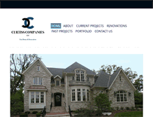 Tablet Screenshot of curtisshomes.com